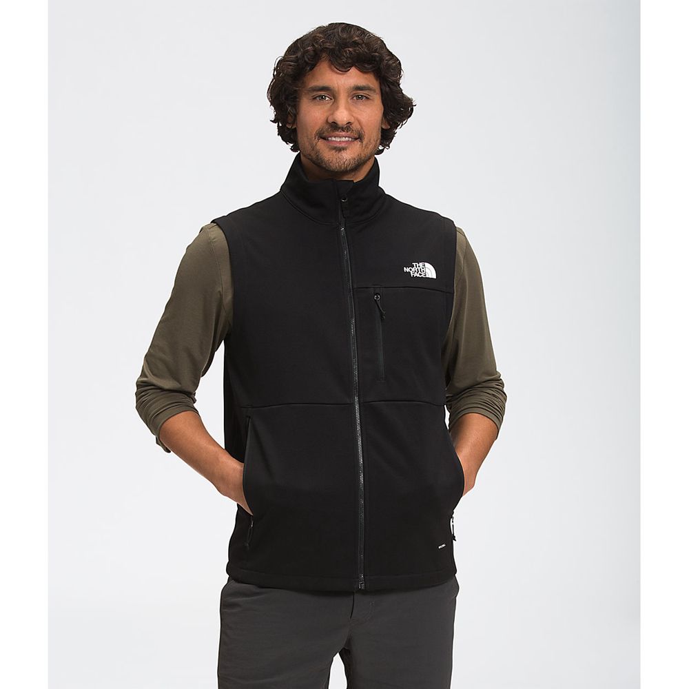 The North Face Vests Mens Australia - The North Face Apex Canyonwall Eco Black (CDH-495780)